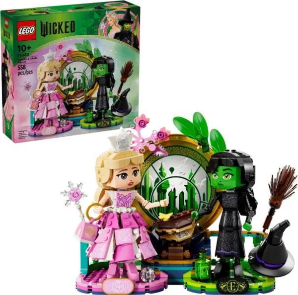 LEGO 75682 - LEGO Wicked - Elphaba és Glinda figurák (75682)