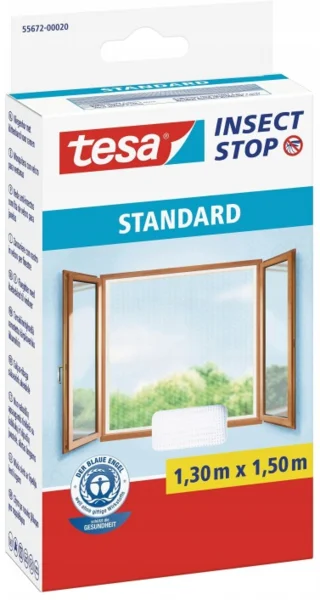 Tesa Ablakos Szúnyogháló Fehér Standard 1, 3m x 1, 5m (55672-00020-02)