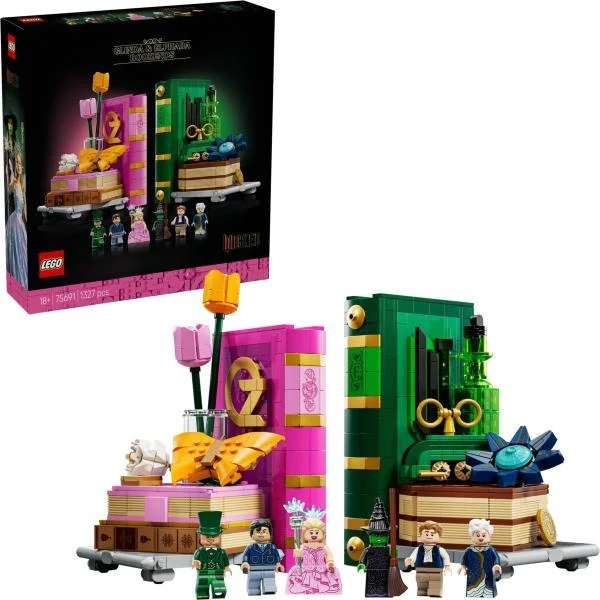 LEGO Wicked - Glinda és Elphaba könyvtámasz (75691)