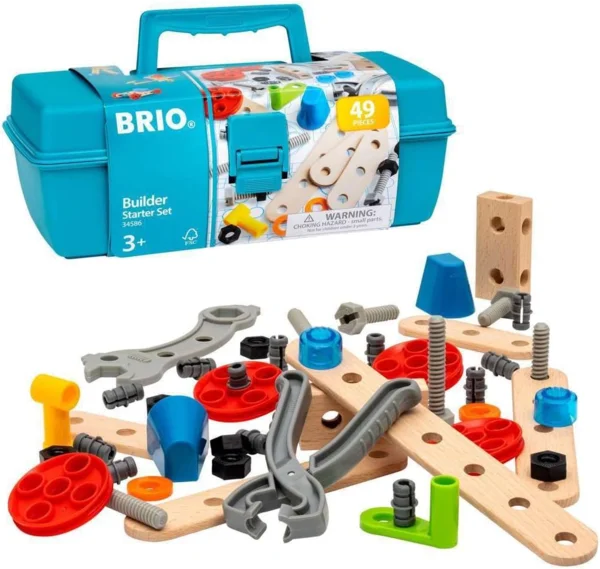 BRIO Builder Starter Set fa építőjáték készlet