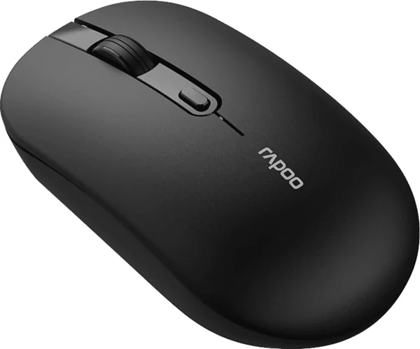RAPOO 1530 vezeték nélküli optikai egér, fekete (221176)
