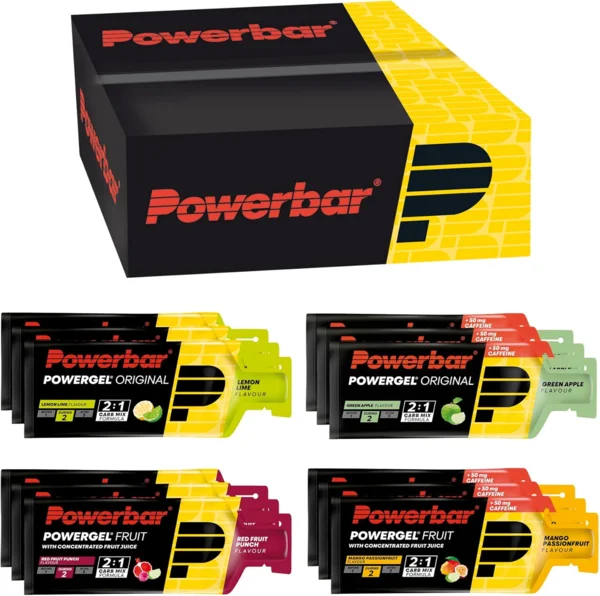 Powerbar PowerGel Multiflavour Box energiagél válogatás (12x41g)