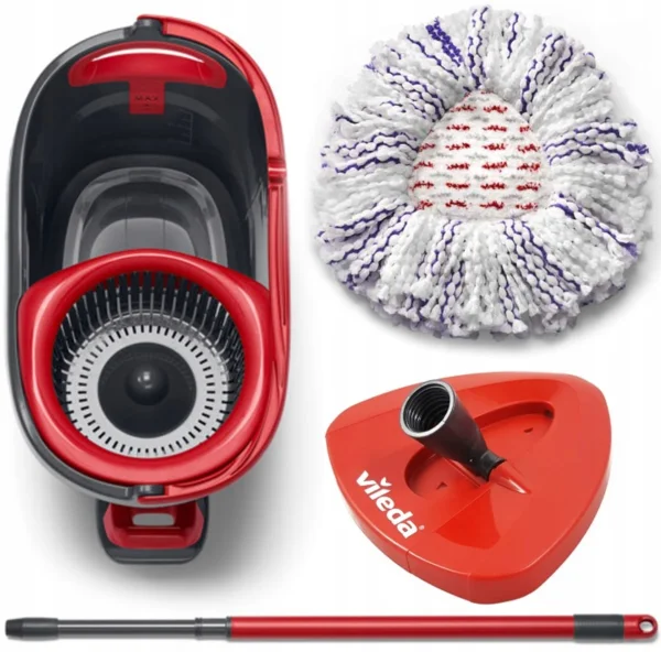 Vileda Turbo forgó mop 3az1ben Microfibre szett