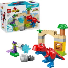LEGO® DUPLO® Marvel Dinoszaurusz Spidey-Rex vs. Zöld Manó (10463)