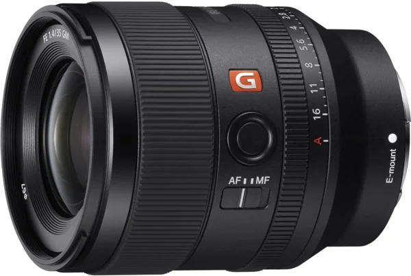 Sony FE 35mm f/1.4 GM objektív (E-mount, Full-Frame/APS-C, fekete)