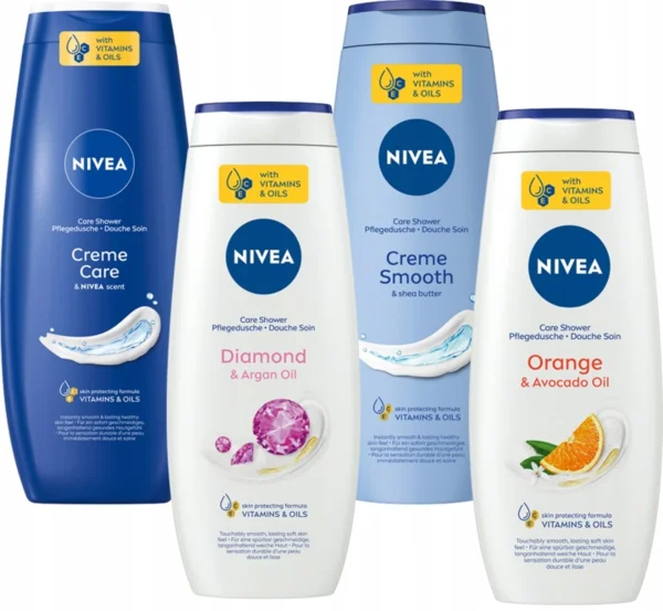NIVEA női tusfürdő szett 4x500ml