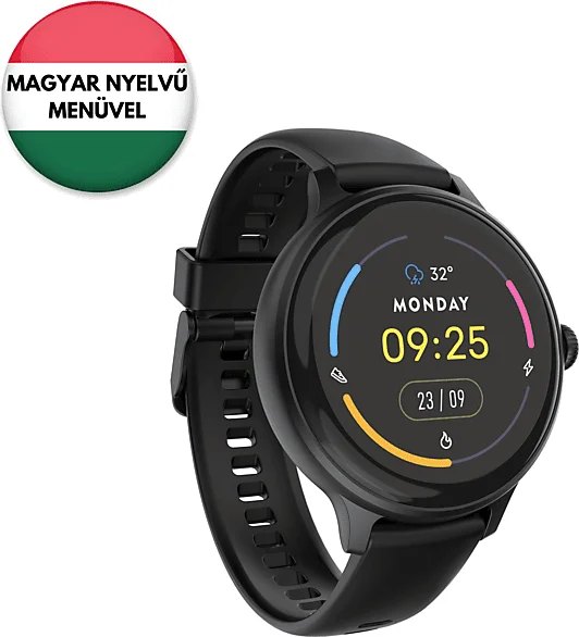 CARNEO Hero mini HR+ okosóra, fekete (8588009299233)