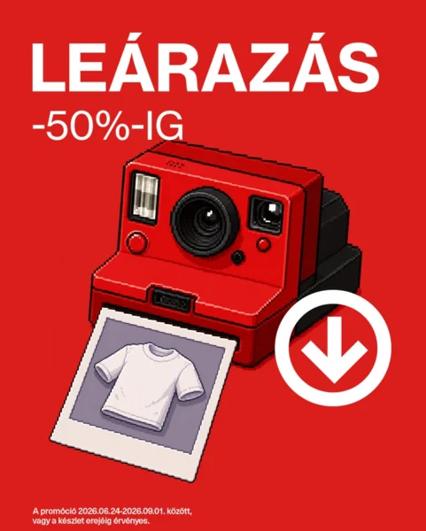 Leárazás -50%-ig