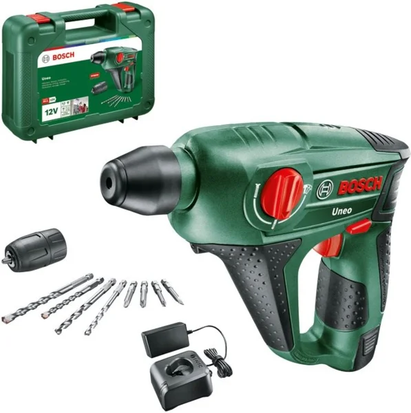 BOSCH 060398400D Uneo akkus fúrókalapács, 12 Li fúrókalapács