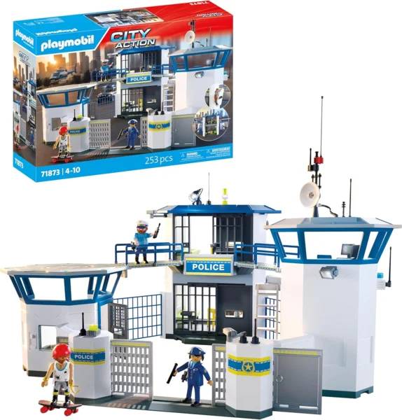 Playmobil Rendőrségi parancsnoki központ (71873)