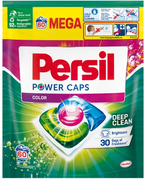Persil Power Caps Színes mosókapszula 60 db