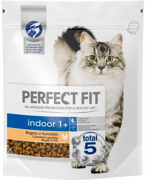 Perfect Fit Indoor száraz macskaeledel csirkével 750g
