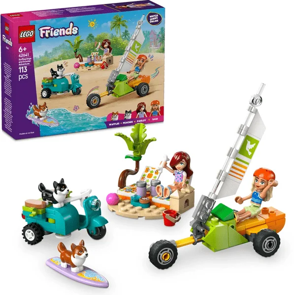 LEGO® Friends Szörföző kutyák és robogós kalandok (42641)