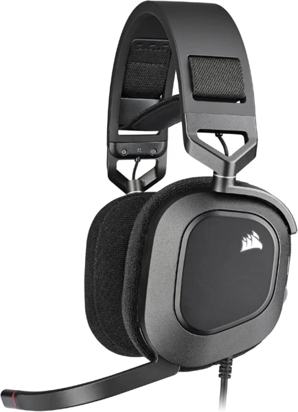 Corsair HS80 RGB USB gamer headset - fekete