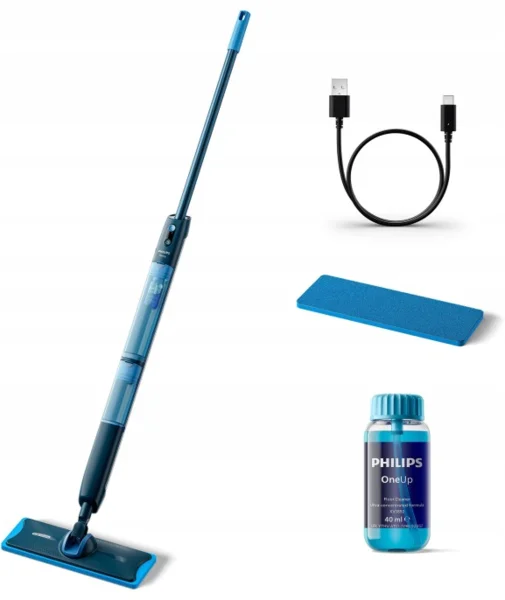 Philips Elektromos vezeték nélküli felmosó Aku OneUp XV5113/01