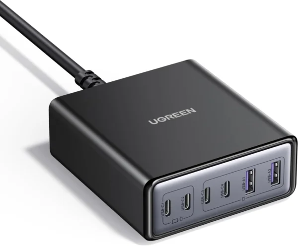 UGREEN 100W 6-portos USB-C GaN gyorstöltő állomás