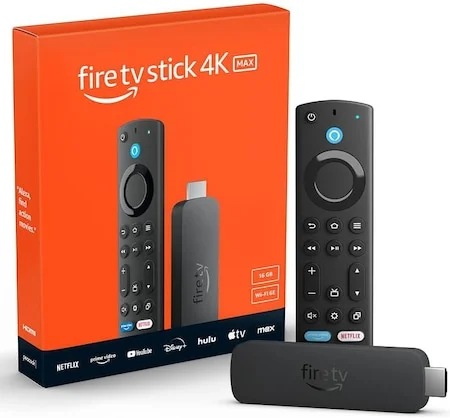 Amazon Fire TV Stick 4K MAX (2023) médialejátszó, négymagos, 16 GB, Wi-Fi, fekete