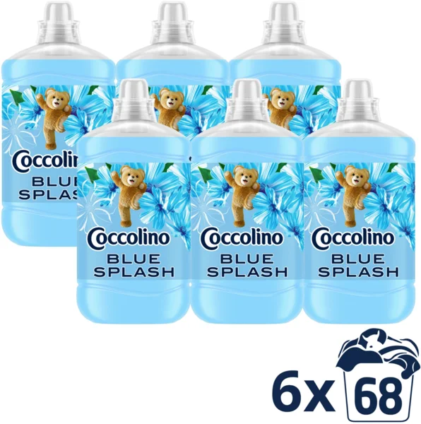 Coccolino Blue Splash 6 × 1700 ml öblítő
