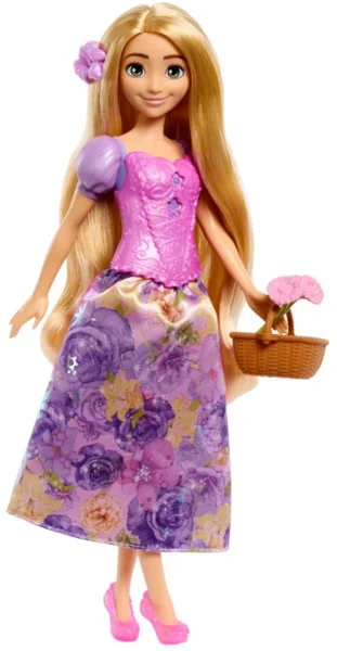 Mattel játékbaba HTV86 Disney Rapunzel hercegnő (HTV86)