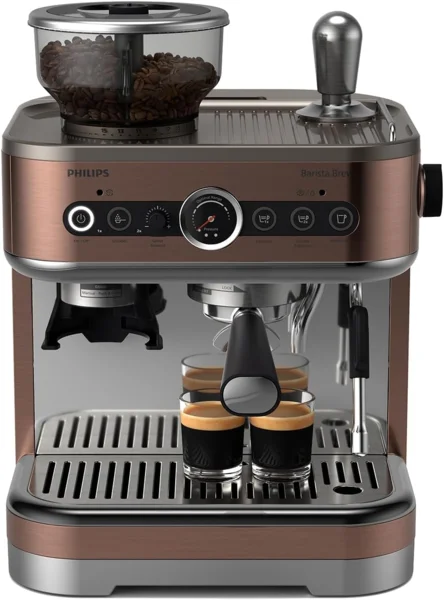 Philips Barista Brew eszpresszógép, 280g tartály, cappuccino rendszer (PSA3228/41)