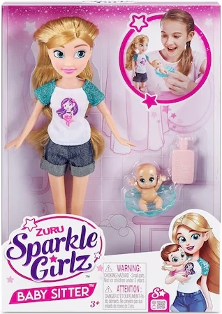 Sparkle Girlz játékkészlet - Babysitter