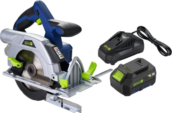 AlzaTools PRO CBCS20V Brushless BatteryONE 20V + 3,5A töltő + 4Ah akkumulátor körfűrész
