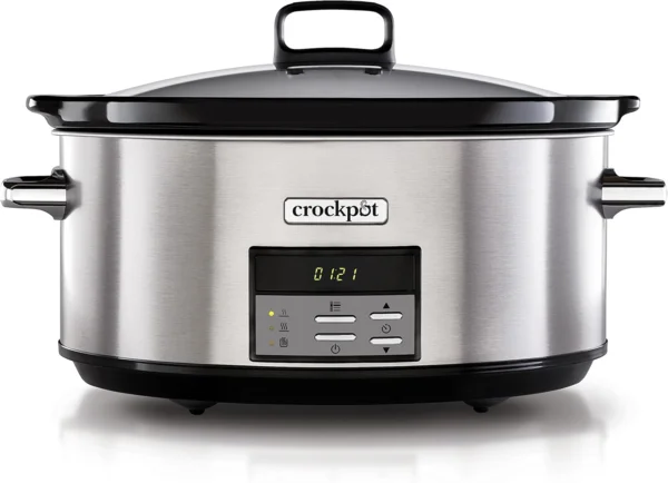 Crockpot CSC063X digitális lassúfőző, 7,5 liter, rozsdamentes acél