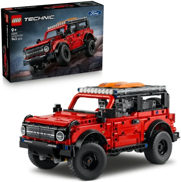 LEGO Technic 42213 Ford Bronco SUV versenyautó ajándék