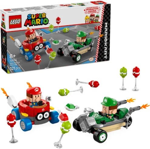 LEGO® Super Mario: Kart - Baby és Luigi (72034)