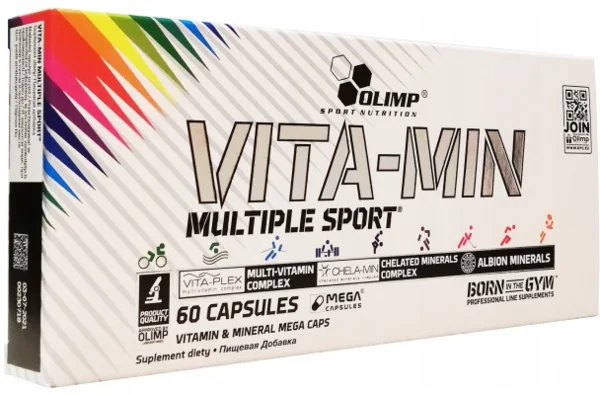Multivitamin OLIMP Vita-Min Multiple Sport 60 Kapszula Ásványi anyagok
