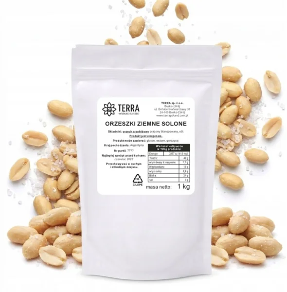 MOGYORÓ SÓZOTT földimogyoró Nuts sóval - 1 kg | 1000 g