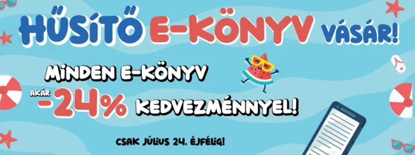 24% kedvezmény ebookokra