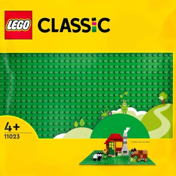 LEGO Classic 11023 Zöld építőlap, 32x32 bütykös alaplap