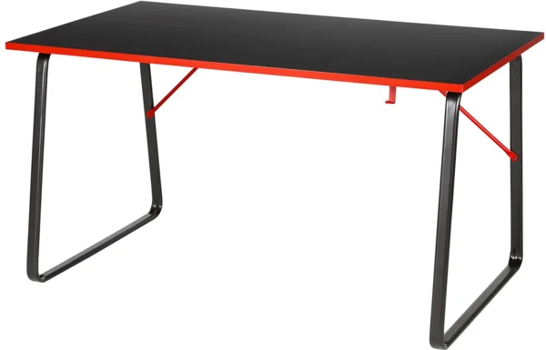 HUVUDSPELARE gamer asztal, fekete, 140x80 cm - IKEA