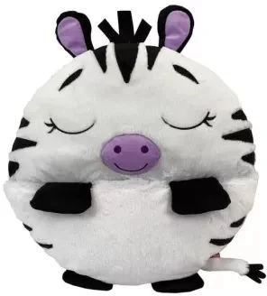 Happy Nappers: 2 az 1-ben hálózsák és párna - Zinnia zebra, 137 cm