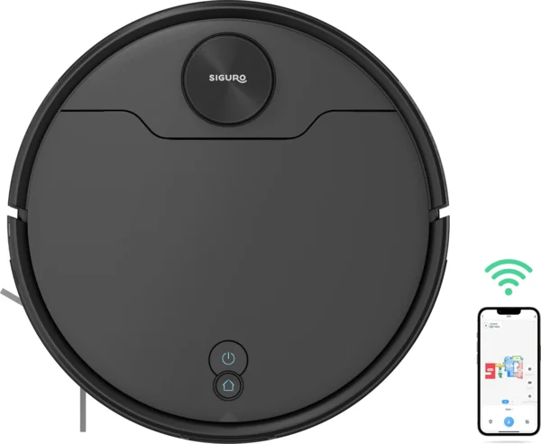 Siguro RV-R800B TURBOVac Navigator Pro AI robotporszívó (AlzaPlus+)