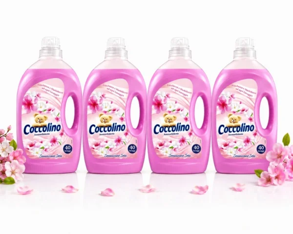 Coccolino Sensazione Seta Silk Sensation Folyadék textilöblítéshez 4 x 3 l