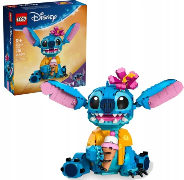 LEGO Disney 43249 Stitch gyűjthető figurák 9 éves lányoknak