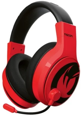 NACON GH-120 Gamer Headset - Piros 2809134
