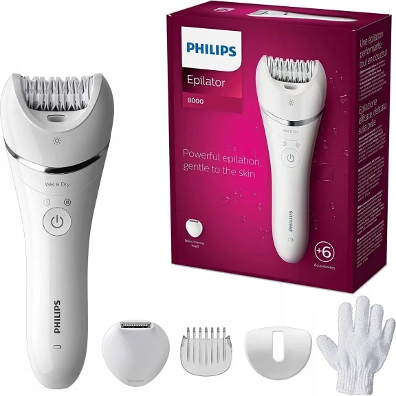 Philips Száraz és nedves epilátor Philips BRE715/00 (BRE715/00)