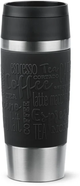 Tefal N2020210 Travel Mug utazóbögre, 0,36 l, fekete thermo bögre