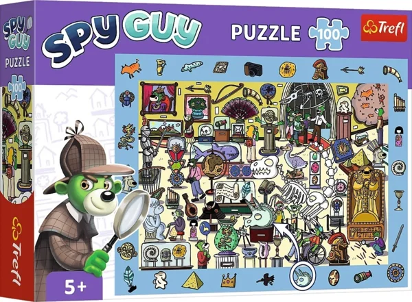 Trefl Puzzle a képek keresése Spy Guy: Múzeum 100 darabos