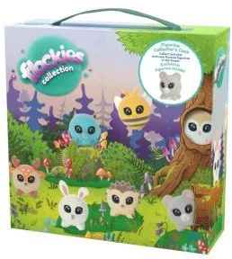Flockies: Házikó gyűjtődoboz egér figurával - 4. széria