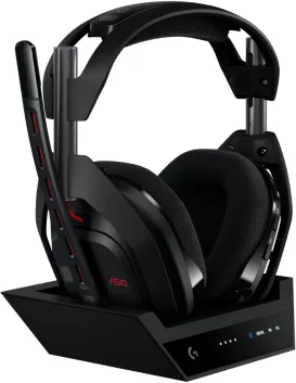 ASTRO A50 játékhoz tervezett mikrofonos fejhallgató + bázisállomás