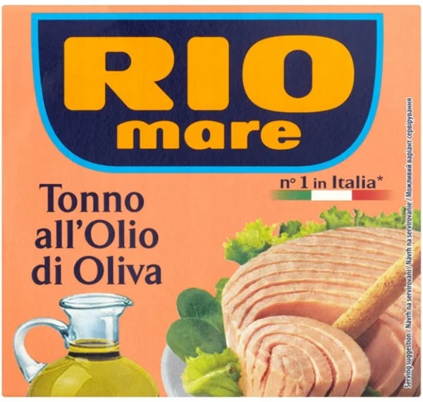Tonhal olívaolajban 160g Rio Mare Tonno all Olio di Oliva