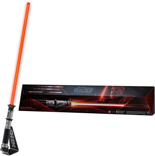 Star Wars The Black Series Force FX Elite fénykard, Baylan Skoll kard