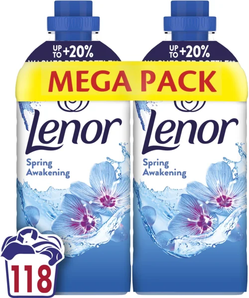 LENOR Spring Awakening 2×1,239 l (118 mosás) öblítő (AlzaPlus+)