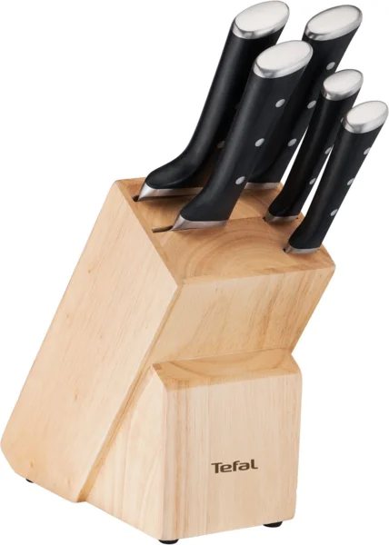 Tefal ICE FORCE K232S574, 5 db + fa blokk késkészlet+2 ajándék edénykészlet