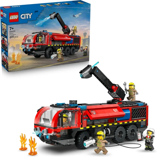 LEGO City Repülőtéri tűzoltóautó (60499)