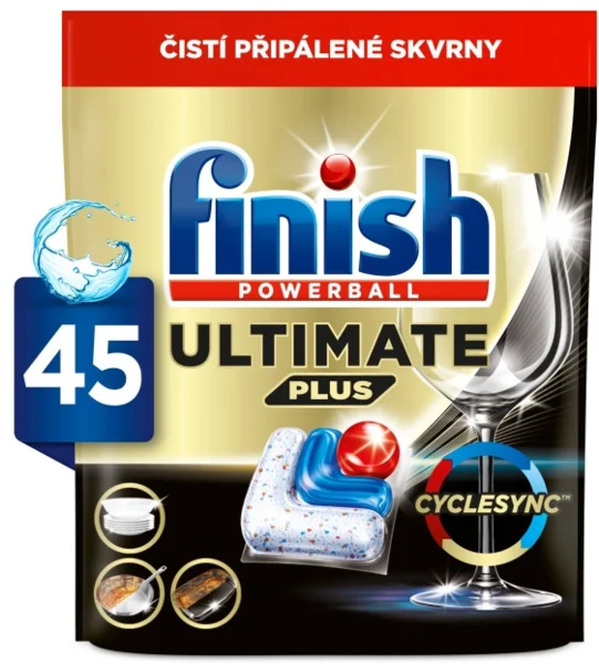 FINISH Ultimate Plus All in 1 mosogatógép kapszula 45 db